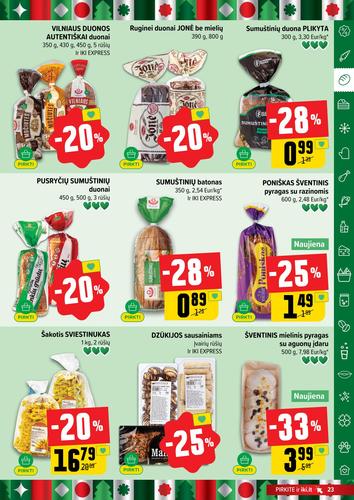 IKI akcijų leidinys Nr. 50 nuo gruodžio 8 d.