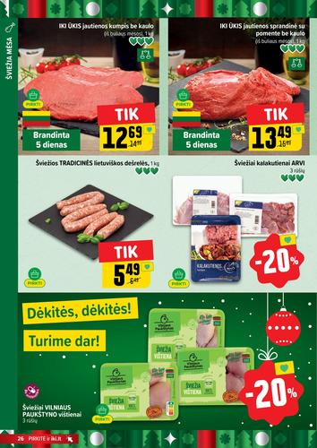 IKI akcijų leidinys Nr. 50 nuo gruodžio 8 d.