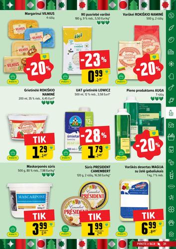 IKI akcijų leidinys Nr. 50 nuo gruodžio 8 d.