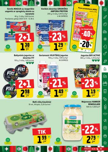 IKI akcijų leidinys Nr. 50 nuo gruodžio 8 d.