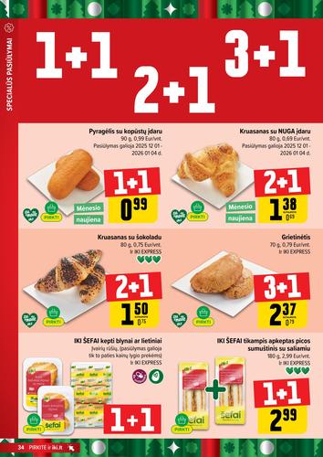 IKI akcijų leidinys Nr. 50 nuo gruodžio 8 d.