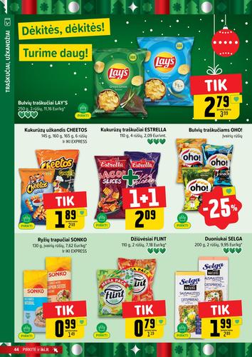 IKI akcijų leidinys Nr. 50 nuo gruodžio 8 d.