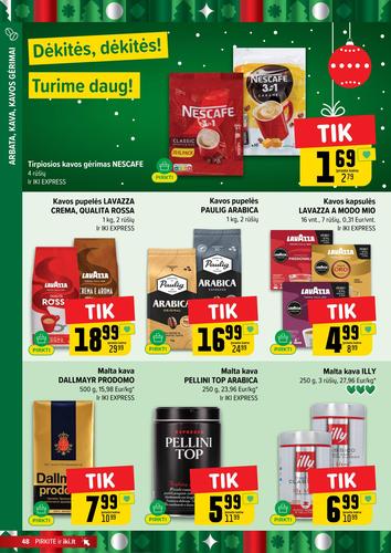 IKI akcijų leidinys Nr. 50 nuo gruodžio 8 d.