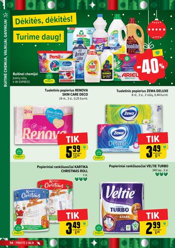 IKI akcijų leidinys Nr. 50 nuo gruodžio 8 d.