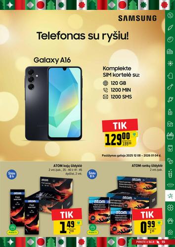 IKI akcijų leidinys Nr. 50 nuo gruodžio 8 d.