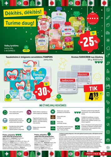 IKI akcijų leidinys Nr. 50 nuo gruodžio 8 d.