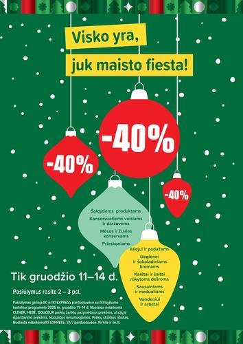 IKI akcijų leidinys Nr. 50 nuo gruodžio 8 d.