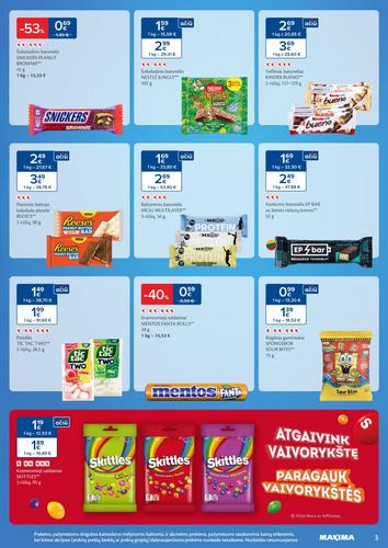 MAXIMA akcijų leidinys Nr. 9 nuo vasario 24 d.