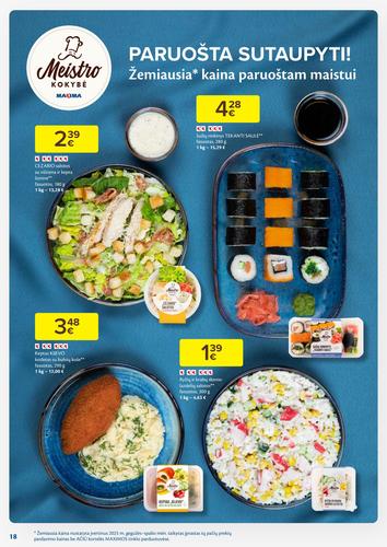 MAXIMA akcijų leidinys Nr. 9 nuo vasario 24 d.