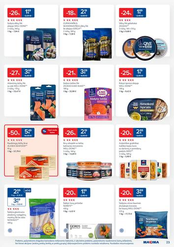 MAXIMA akcijų leidinys Nr. 9 nuo vasario 24 d.