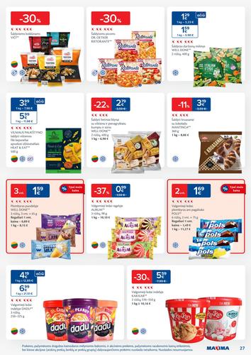 MAXIMA akcijų leidinys Nr. 9 nuo vasario 24 d.