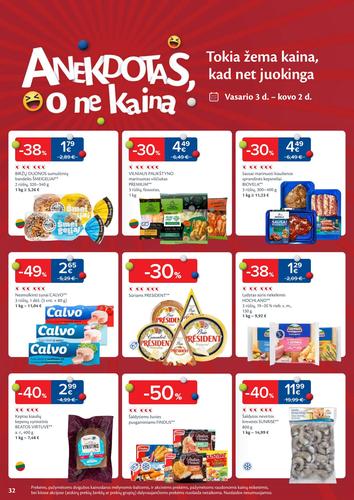 MAXIMA akcijų leidinys Nr. 9 nuo vasario 24 d.