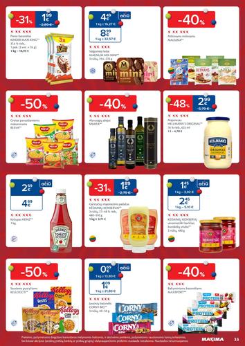 MAXIMA akcijų leidinys Nr. 9 nuo vasario 24 d.