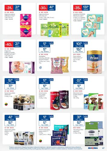 MAXIMA akcijų leidinys Nr. 9 nuo vasario 24 d.