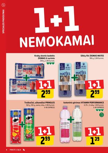 IKI akcijų leidinys "Daugiau yra pigiau Nr. 52" nuo gruodžio 22 d.