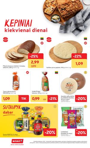 RIMI akcijų leidinys Nr. 3 nuo sausio 13 d.