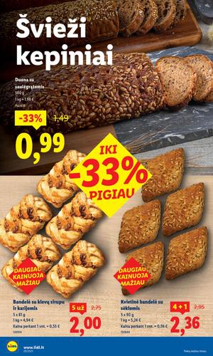LIDL maisto akcijų leidinys nuo ketvirtadienio, liepos 17 d.