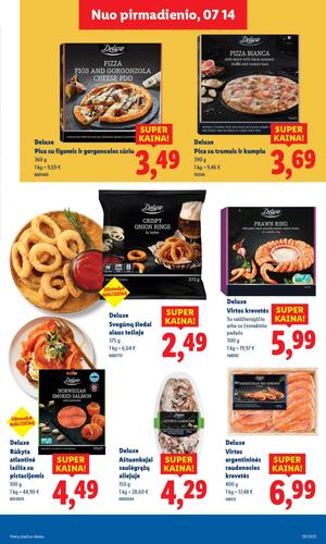LIDL maisto akcijų leidinys nuo ketvirtadienio, liepos 17 d.