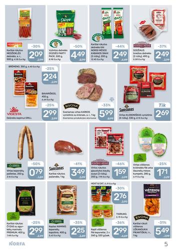 NORFA akcijų leidinys Nr. 19 nuo rugsėjo 17 d.