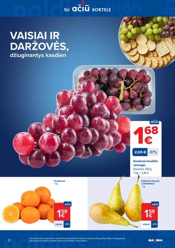 MAXIMA akcijų leidinys "AČIŪ akcijų  Nr. 11" nuo kovo 10 d.