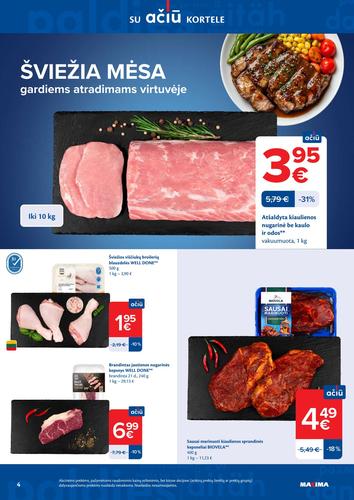 MAXIMA akcijų leidinys "AČIŪ akcijų  Nr. 11" nuo kovo 10 d.