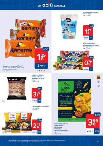 MAXIMA akcijų leidinys "AČIŪ akcijų  Nr. 11" nuo kovo 10 d.