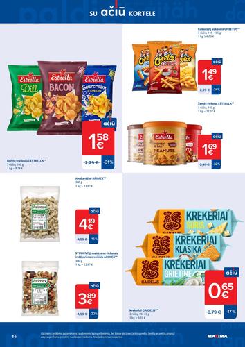 MAXIMA akcijų leidinys "AČIŪ akcijų  Nr. 11" nuo kovo 10 d.