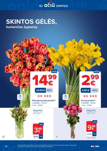 MAXIMA akcijų leidinys "AČIŪ akcijų  Nr. 11" nuo kovo 10 d.