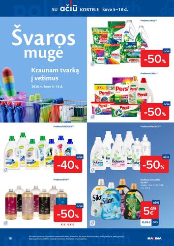 MAXIMA akcijų leidinys "AČIŪ akcijų  Nr. 11" nuo kovo 10 d.