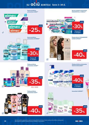 MAXIMA akcijų leidinys "AČIŪ akcijų  Nr. 11" nuo kovo 10 d.