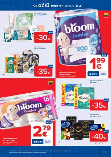 MAXIMA akcijų leidinys "AČIŪ akcijų  Nr. 11" nuo kovo 10 d.