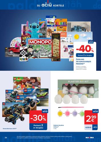 MAXIMA akcijų leidinys "AČIŪ akcijų  Nr. 11" nuo kovo 10 d.