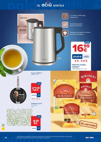 MAXIMA akcijų leidinys "AČIŪ akcijų  Nr. 11" nuo kovo 10 d.