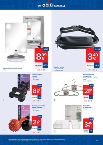 MAXIMA akcijų leidinys "AČIŪ akcijų  Nr. 11" nuo kovo 10 d.