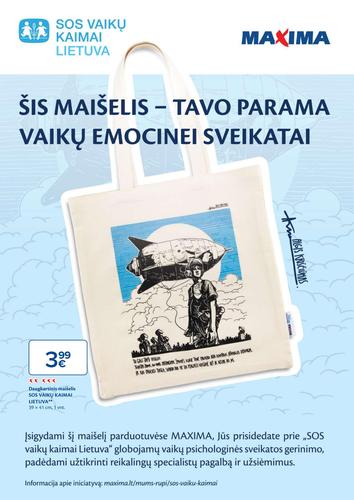 MAXIMA akcijų leidinys "AČIŪ akcijų  Nr. 11" nuo kovo 10 d.