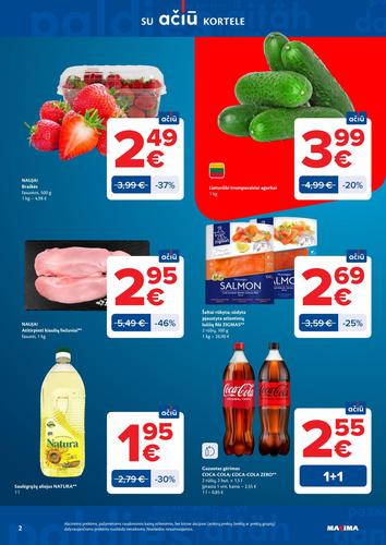 MAXIMA akcijų leidinys "AČIŪ akcijų  Nr. 14" nuo kovo 31 d.