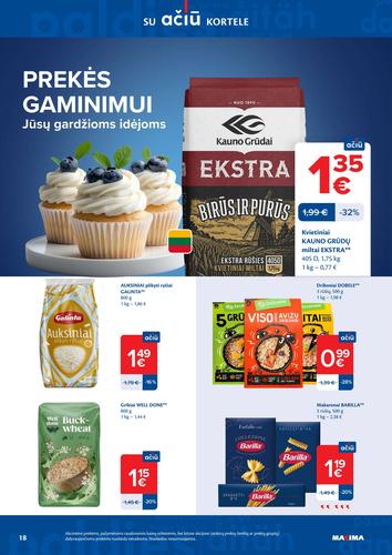 MAXIMA akcijų leidinys "AČIŪ akcijų  Nr. 14" nuo kovo 31 d.