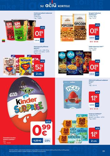 MAXIMA akcijų leidinys "AČIŪ akcijų  Nr. 14" nuo kovo 31 d.