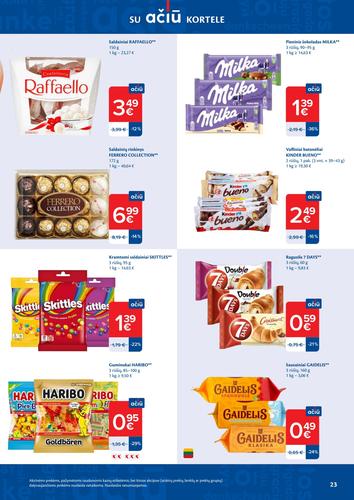 MAXIMA akcijų leidinys "AČIŪ akcijų  Nr. 14" nuo kovo 31 d.