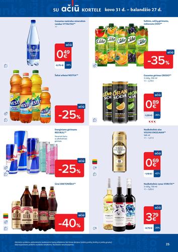 MAXIMA akcijų leidinys "AČIŪ akcijų  Nr. 14" nuo kovo 31 d.