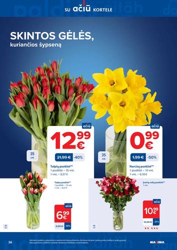 MAXIMA akcijų leidinys "AČIŪ akcijų  Nr. 14" nuo kovo 31 d.