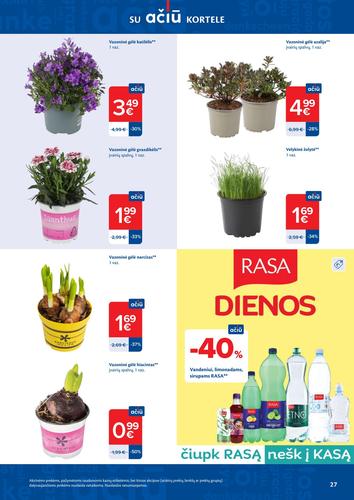 MAXIMA akcijų leidinys "AČIŪ akcijų  Nr. 14" nuo kovo 31 d.