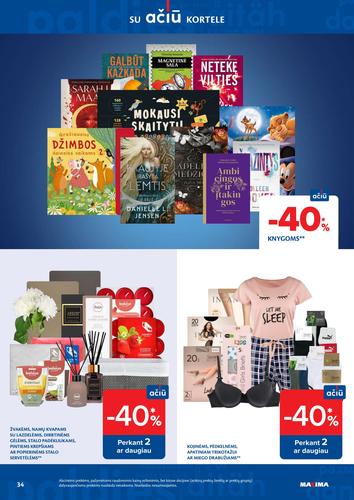 MAXIMA akcijų leidinys "AČIŪ akcijų  Nr. 14" nuo kovo 31 d.