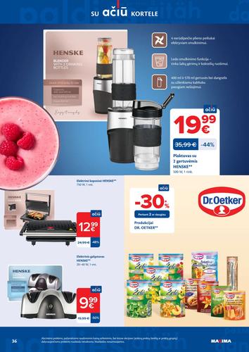 MAXIMA akcijų leidinys "AČIŪ akcijų  Nr. 14" nuo kovo 31 d.