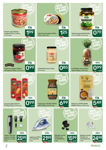 NORFA akcijų leidinys Nr. 22 nuo spalio 29 d.