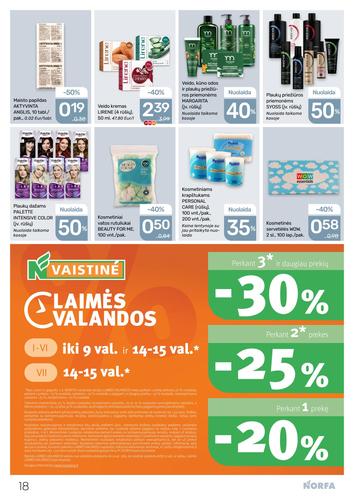 NORFA akcijų leidinys Nr. 22 nuo spalio 29 d.