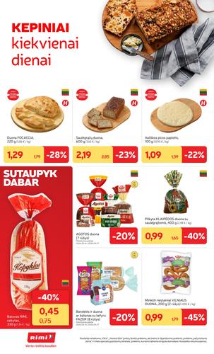 RIMI akcijų leidinys Nr. 16 nuo balandžio 14 d.