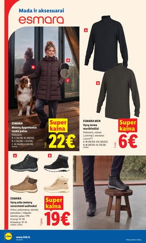 LIDL ne maisto prekių leidinys nuo spalio 19 d.