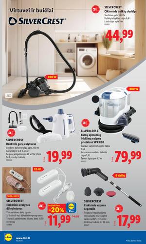 LIDL ne maisto prekių leidinys nuo spalio 19 d.