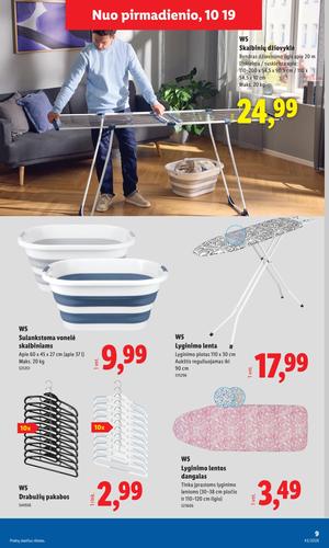 LIDL ne maisto prekių leidinys nuo spalio 19 d.